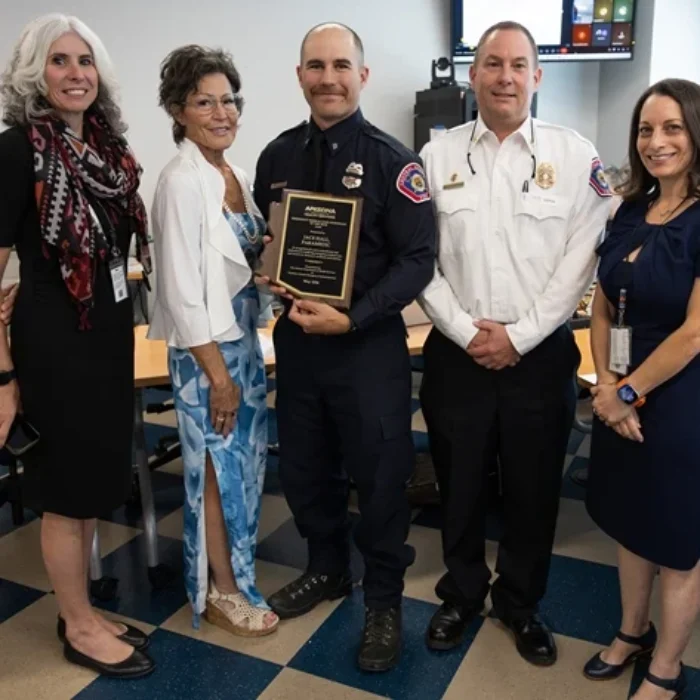 Central Arizona Fire and Medical Authority Paramedic Honored as Emergency Medical Care Technician of the Year