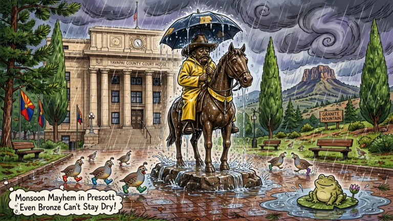 Looks like more rain in the Prescott forecast.